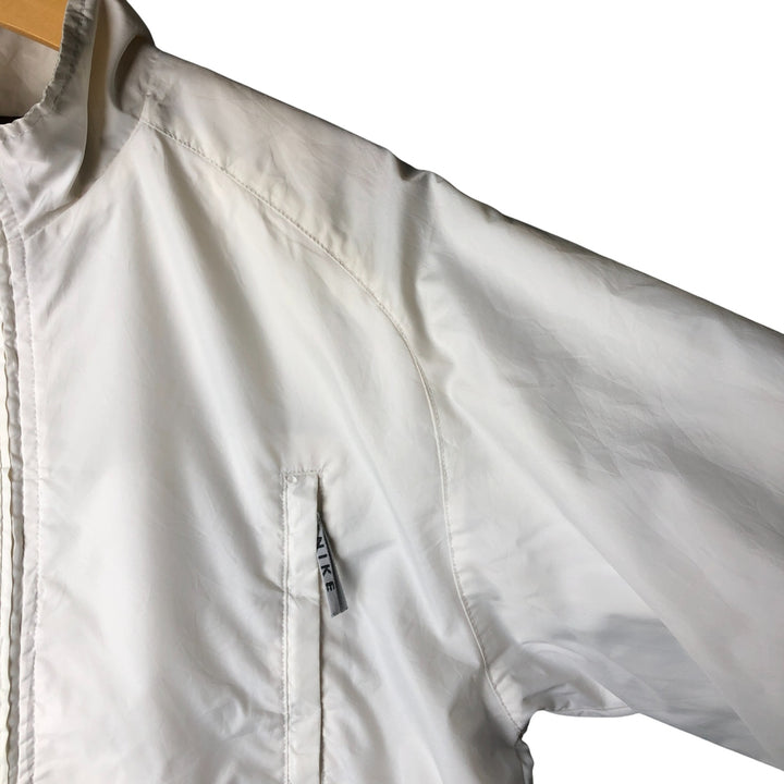 00'S Nike Windbreaker Men's M size polyester white type Vintage Second Hand