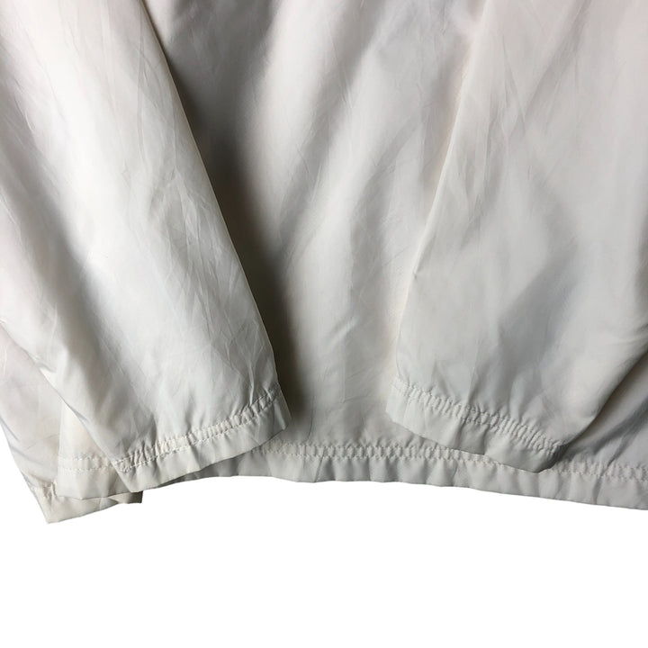00'S Nike Windbreaker Men's M size polyester white type Vintage Second Hand