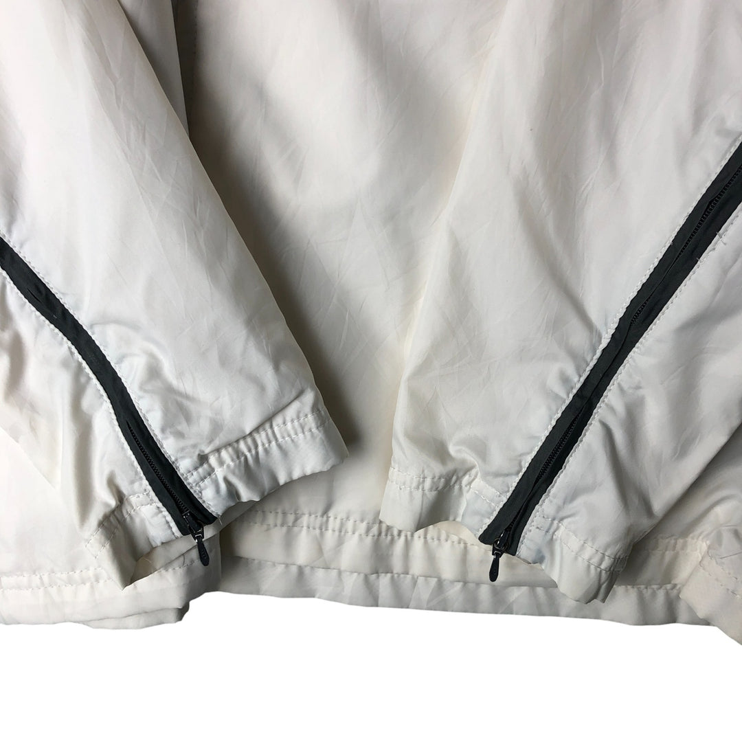 00'S Nike Windbreaker Men's M size polyester white type Vintage Second Hand
