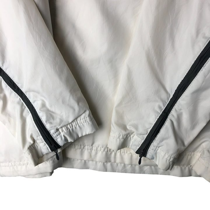 00'S Nike Windbreaker Men's M size polyester white type Vintage Second Hand