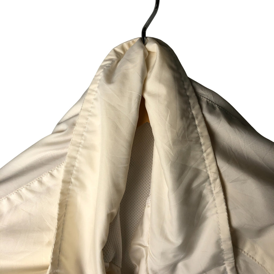 00'S Nike Windbreaker Men's M size polyester white type Vintage Second Hand