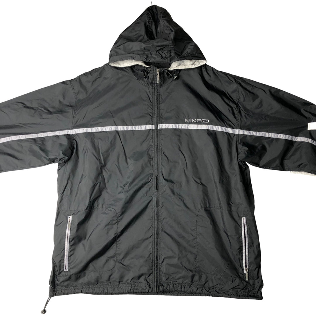 00'S Nike Nylon Parka Men's XXL Nylon black type Vintage Second Hand