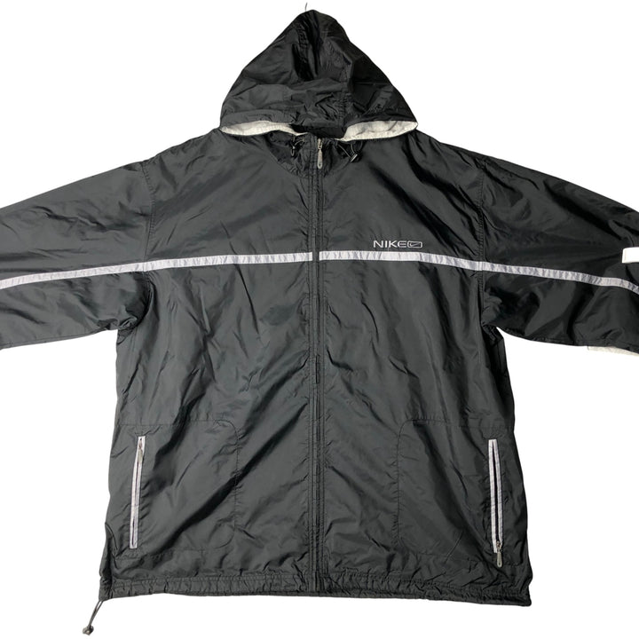 00'S Nike Nylon Parka Men's XXL Nylon black type Vintage Second Hand