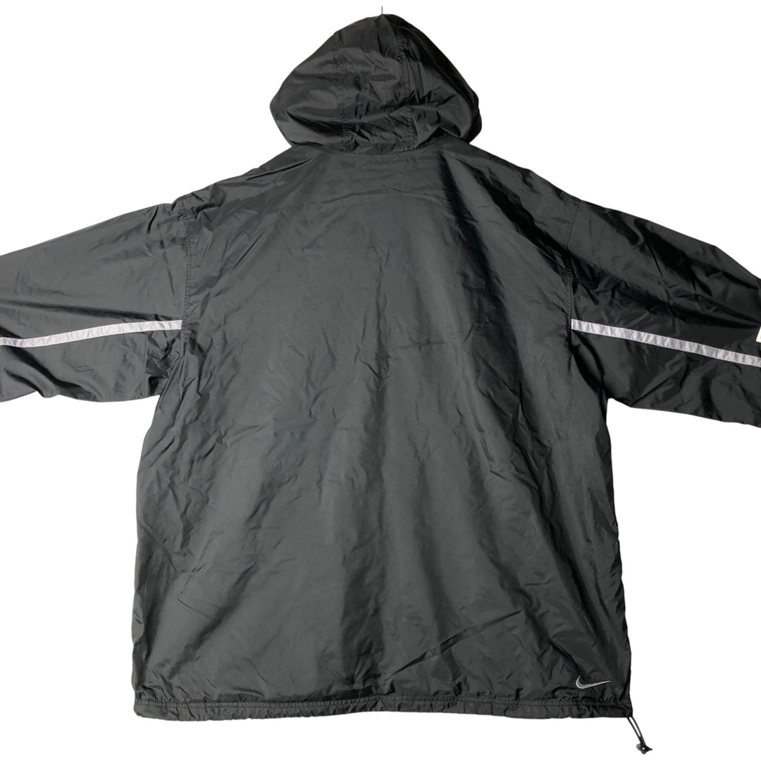 00'S Nike Nylon Parka Men's XXL Nylon black type Vintage Second Hand