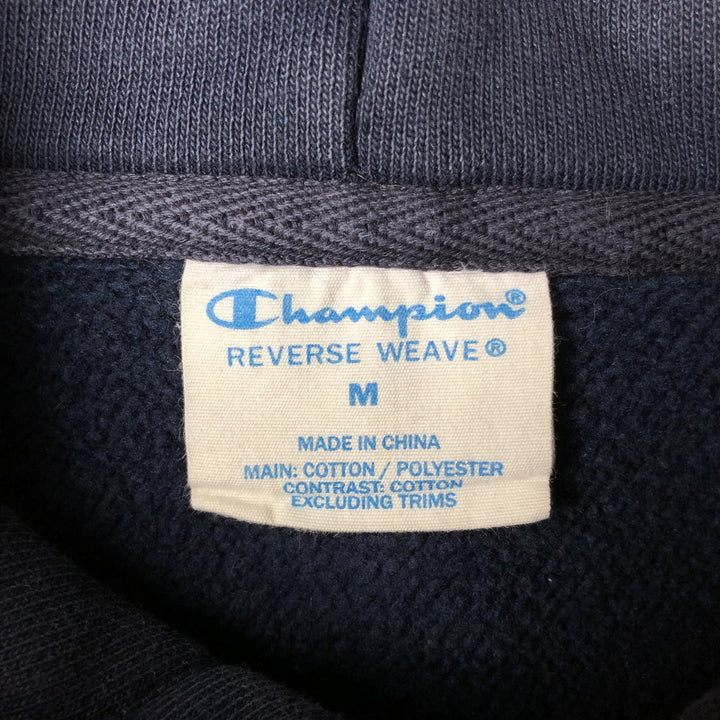 Champion REVERSE WEAVE Reverse Weave Sweat Pullover Hoodie Men's M cotton navy blue type Vintage Second Hand