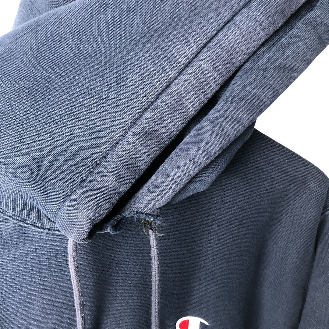Champion REVERSE WEAVE Reverse Weave Sweat Pullover Hoodie Men's M cotton navy blue type Vintage Second Hand
