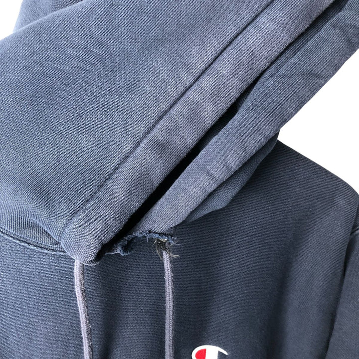 Champion REVERSE WEAVE Reverse Weave Sweat Pullover Hoodie Men's M cotton navy blue type Vintage Second Hand