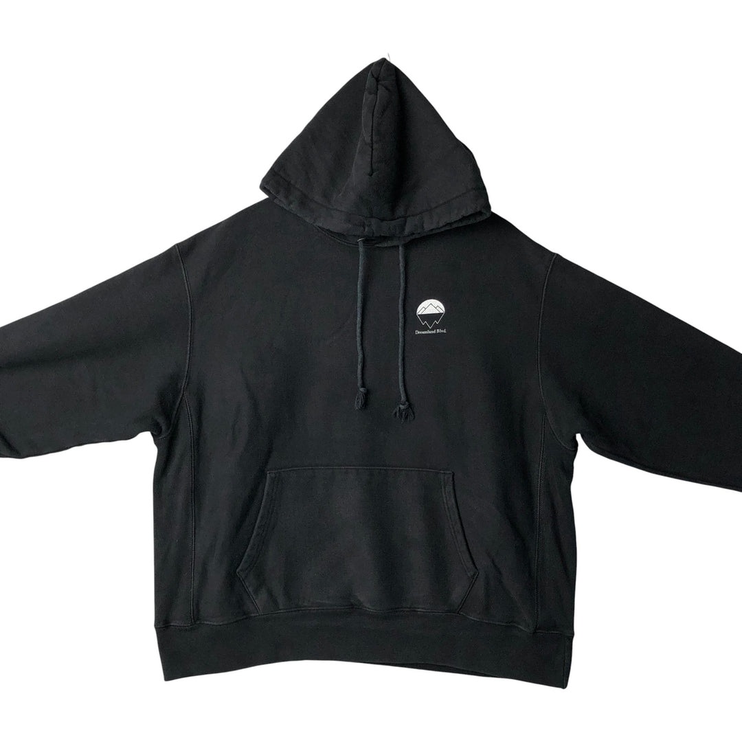 Champion REVERSE WEAVE Reverse Weave Sweat Pullover Hoodie Men's XL cotton black type Vintage Second Hand