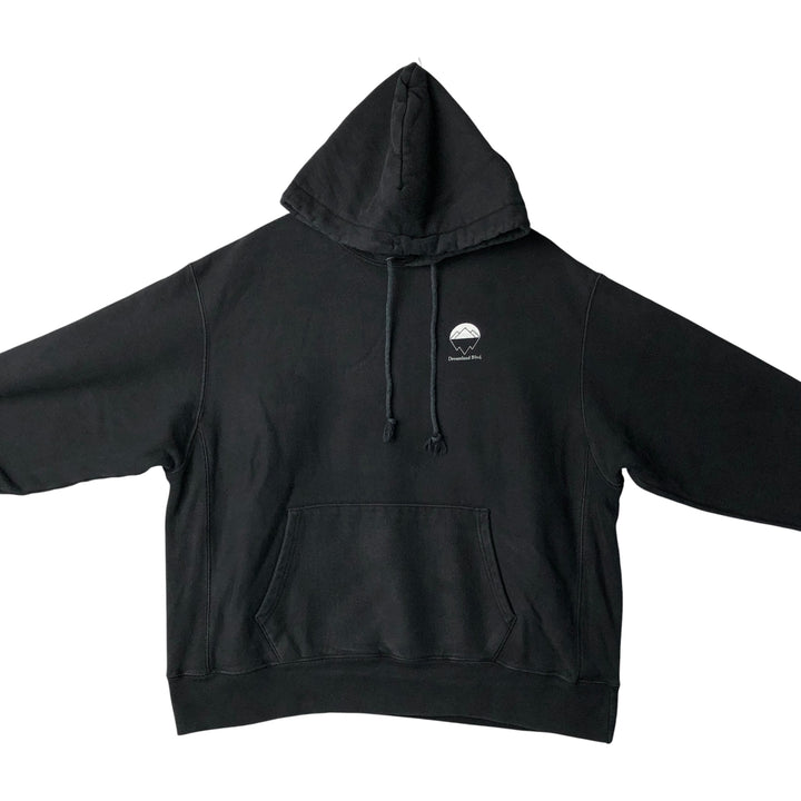 Champion REVERSE WEAVE Reverse Weave Sweat Pullover Hoodie Men's XL cotton black type Vintage Second Hand
