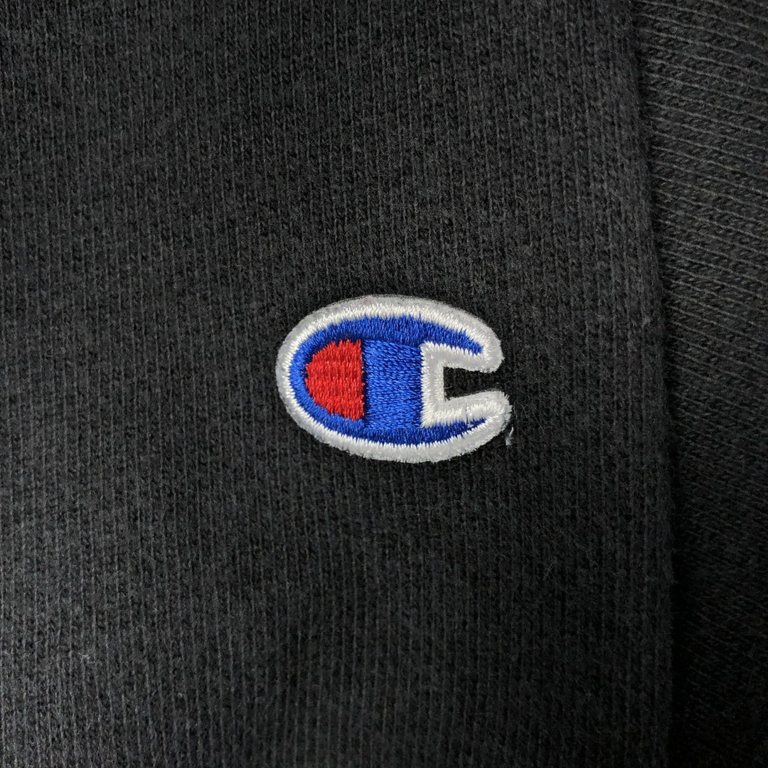 Champion REVERSE WEAVE Reverse Weave Sweat Pullover Hoodie Men's XL cotton black type Vintage Second Hand