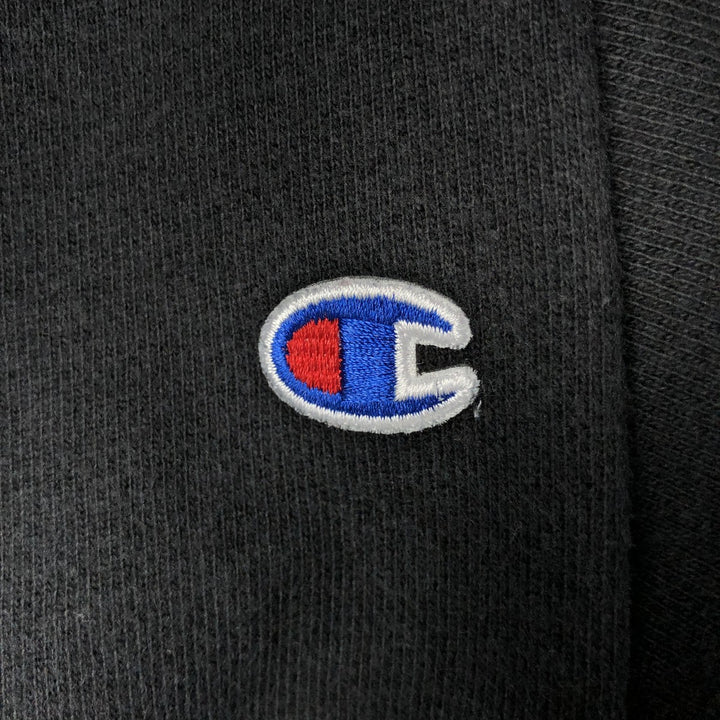 Champion REVERSE WEAVE Reverse Weave Sweat Pullover Hoodie Men's XL cotton black type Vintage Second Hand