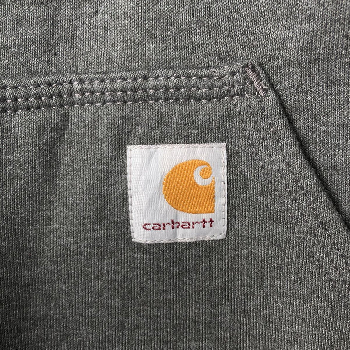 Carhartt Loose Fit Sweat Pullover Hoodie, Men's L size cotton Charcoal Vintage Second Hand