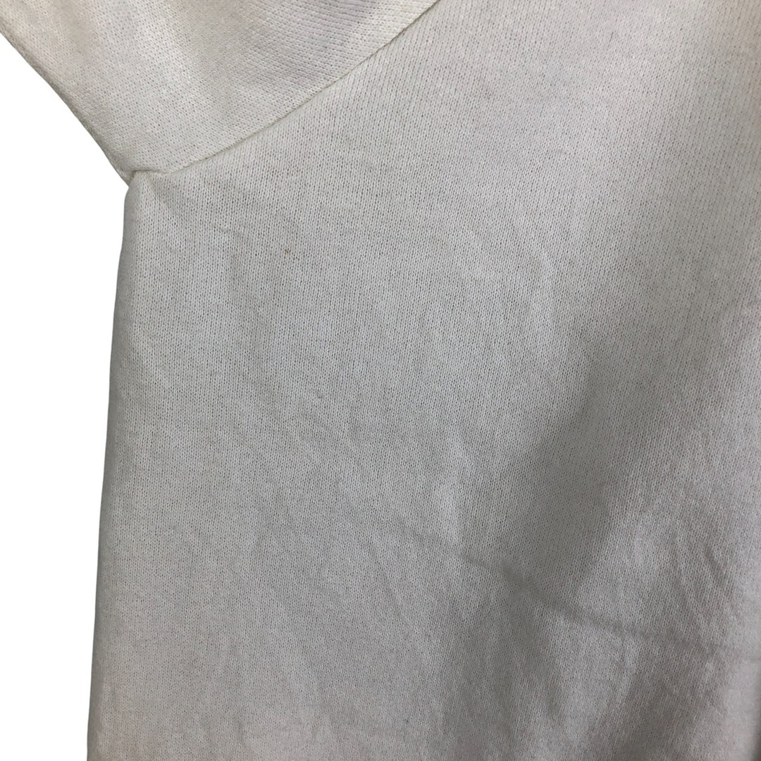 90'S ONEITA Message Print Sweatshirt, Made in USA, Men's Size XL, Vintage cotton white type Vintage Second Hand