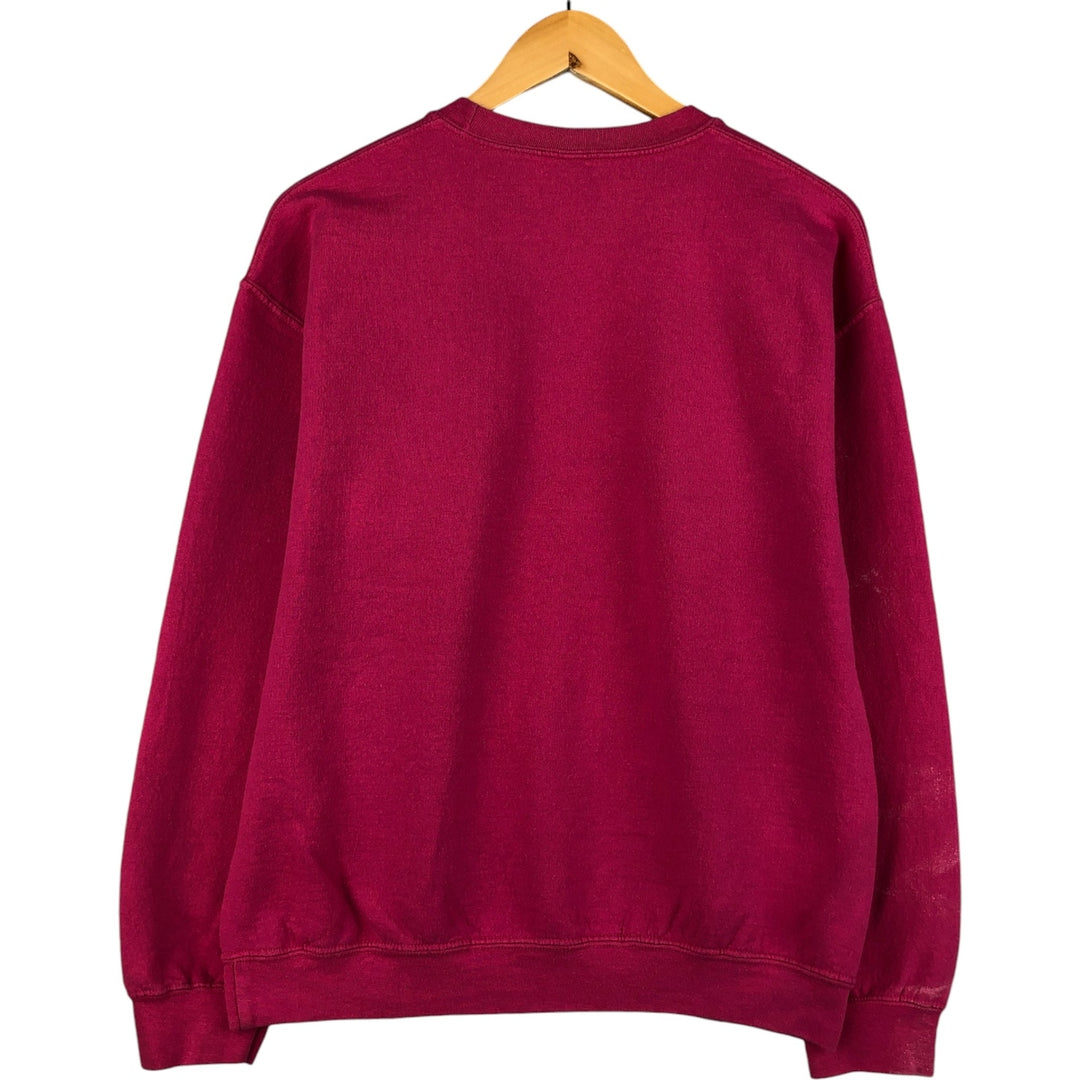 NIRVANA band sweatshirt, men's size M cotton pink type Vintage Second Hand