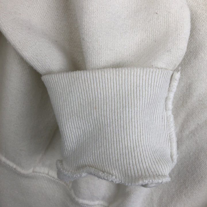 Vintage PLATINUM SWEATS Message Print Sweatshirt, Made in USA, Men's XL polyester white type Vintage Second Hand