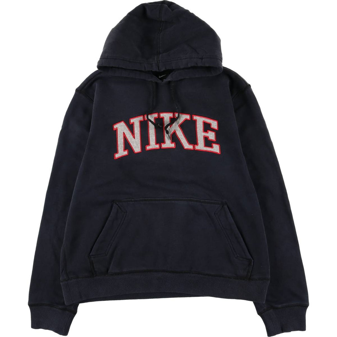 Nike Sweat Pullover Hoodie, Men's Size M cotton black type Vintage Second Hand