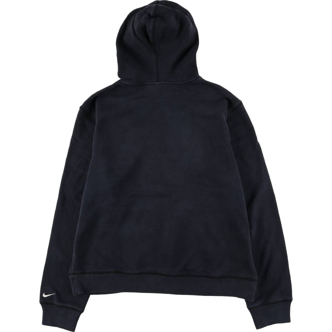 Nike Sweat Pullover Hoodie, Men's Size M cotton black type Vintage Second Hand