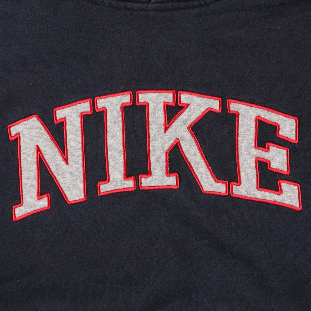 Nike Sweat Pullover Hoodie, Men's Size M cotton black type Vintage Second Hand