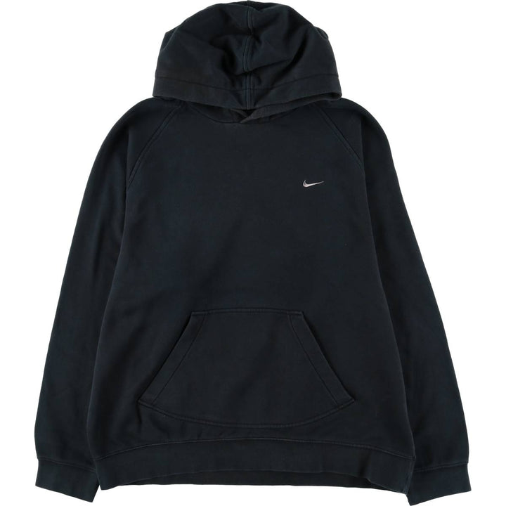 00'S Nike Sweat Pullover Hoodie Men's XL Size cotton black type Vintage Second Hand