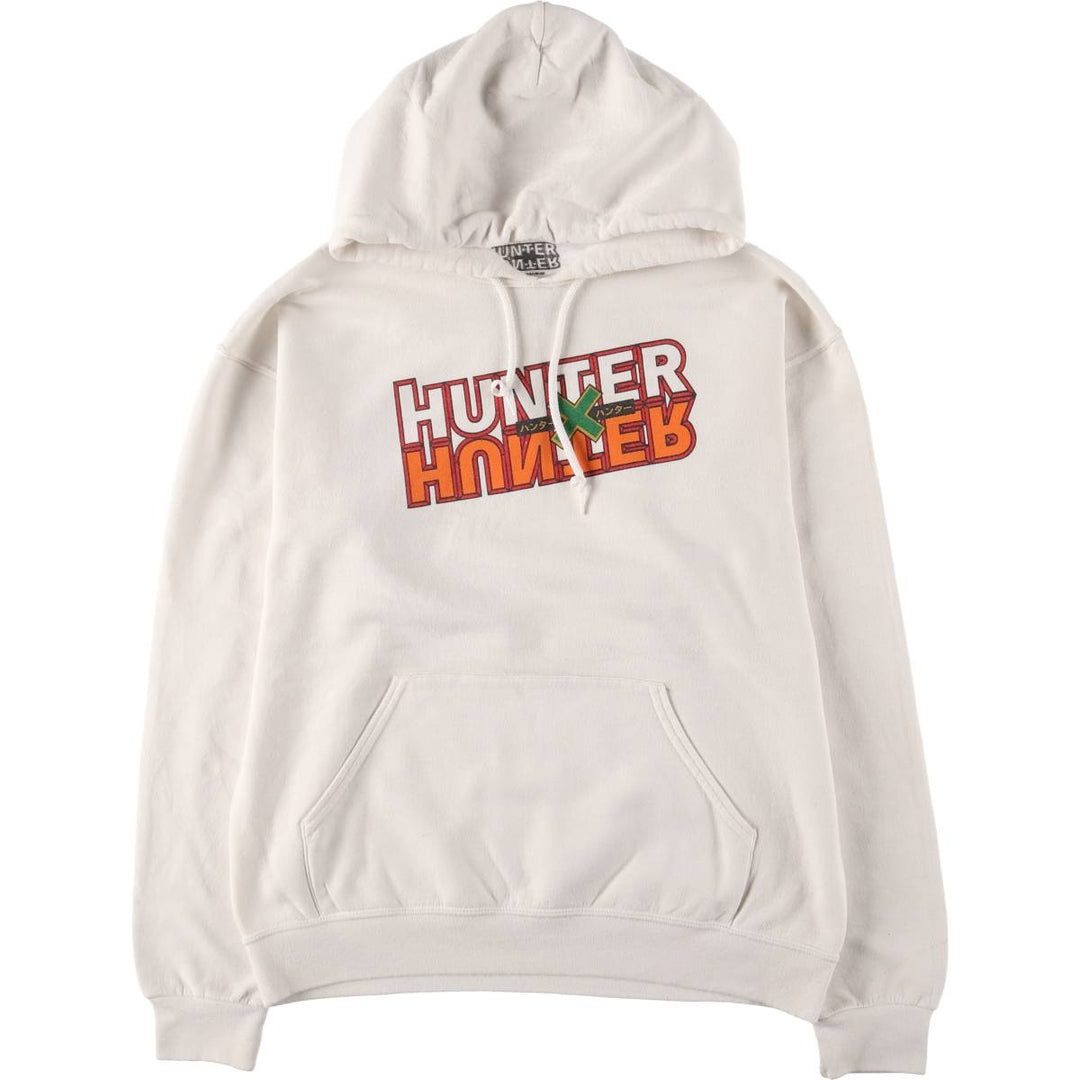 HUNTER HUNTER Anime Sweatshirt Pullover Hoodie, Men's Size M cotton white type Vintage Second Hand