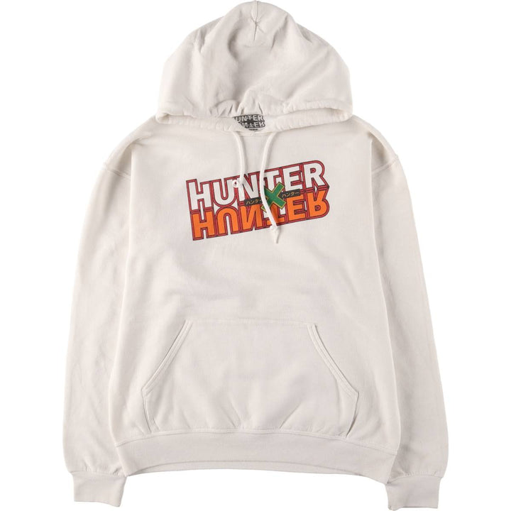 HUNTER HUNTER Anime Sweatshirt Pullover Hoodie, Men's Size M cotton white type Vintage Second Hand