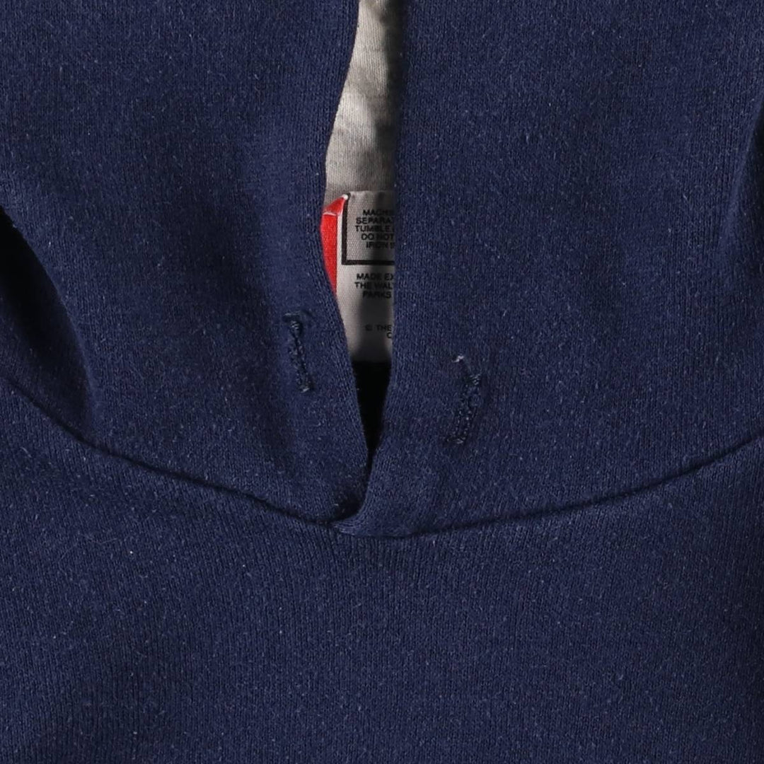 Vintage 90'S Disney Designs Mickey Mouse character pullover sweatshirt, Made in USA, Men's Size L polyester navy blue type Vintage Second Hand