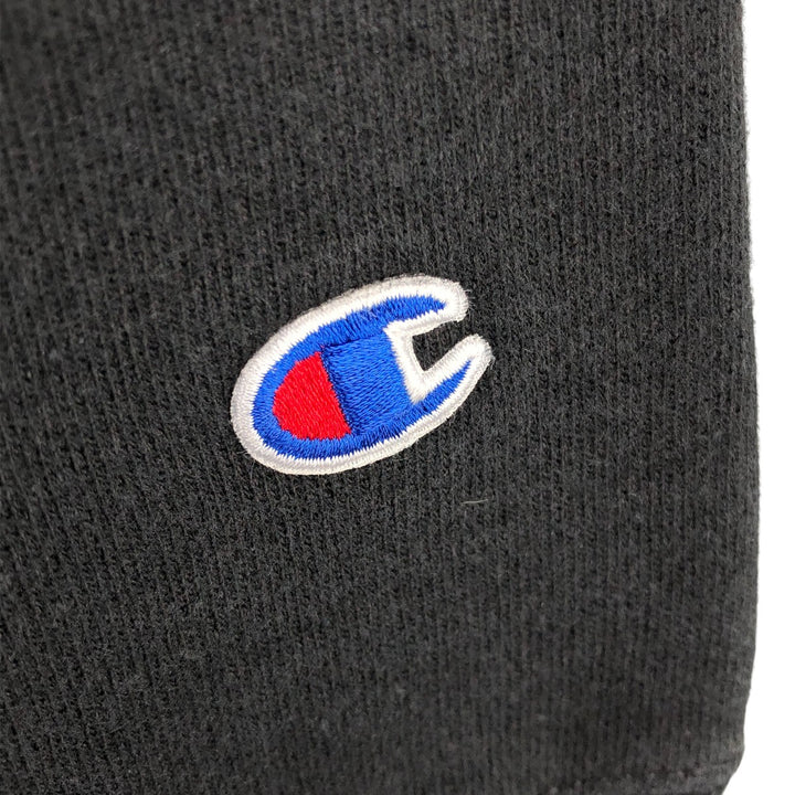 Champion REVERSE WEAVE Reverse Weave Sweat Pullover Hoodie Men's L size cotton black type Vintage Second Hand