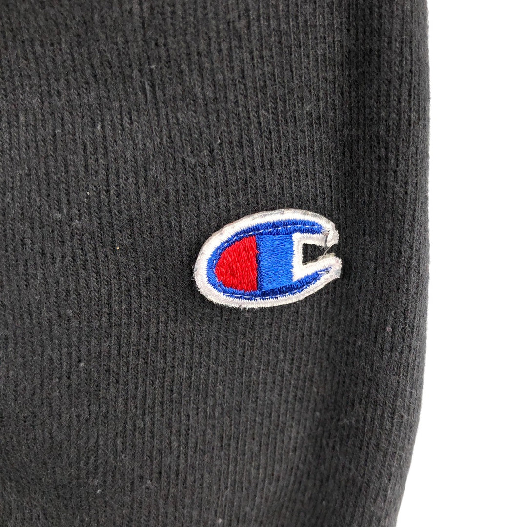 Champion REVERSE WEAVE Reverse Weave Sweat Pullover Hoodie Men's XL cotton black type Vintage Second Hand