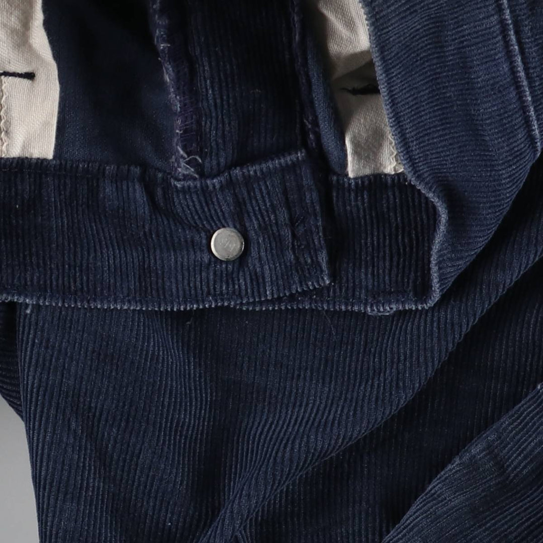 Vintage 1980'S Levi's 517-1517 flare-cut corduroy pants, made in the USA, size L (w28). unclear navy blue type Vintage Second Hand