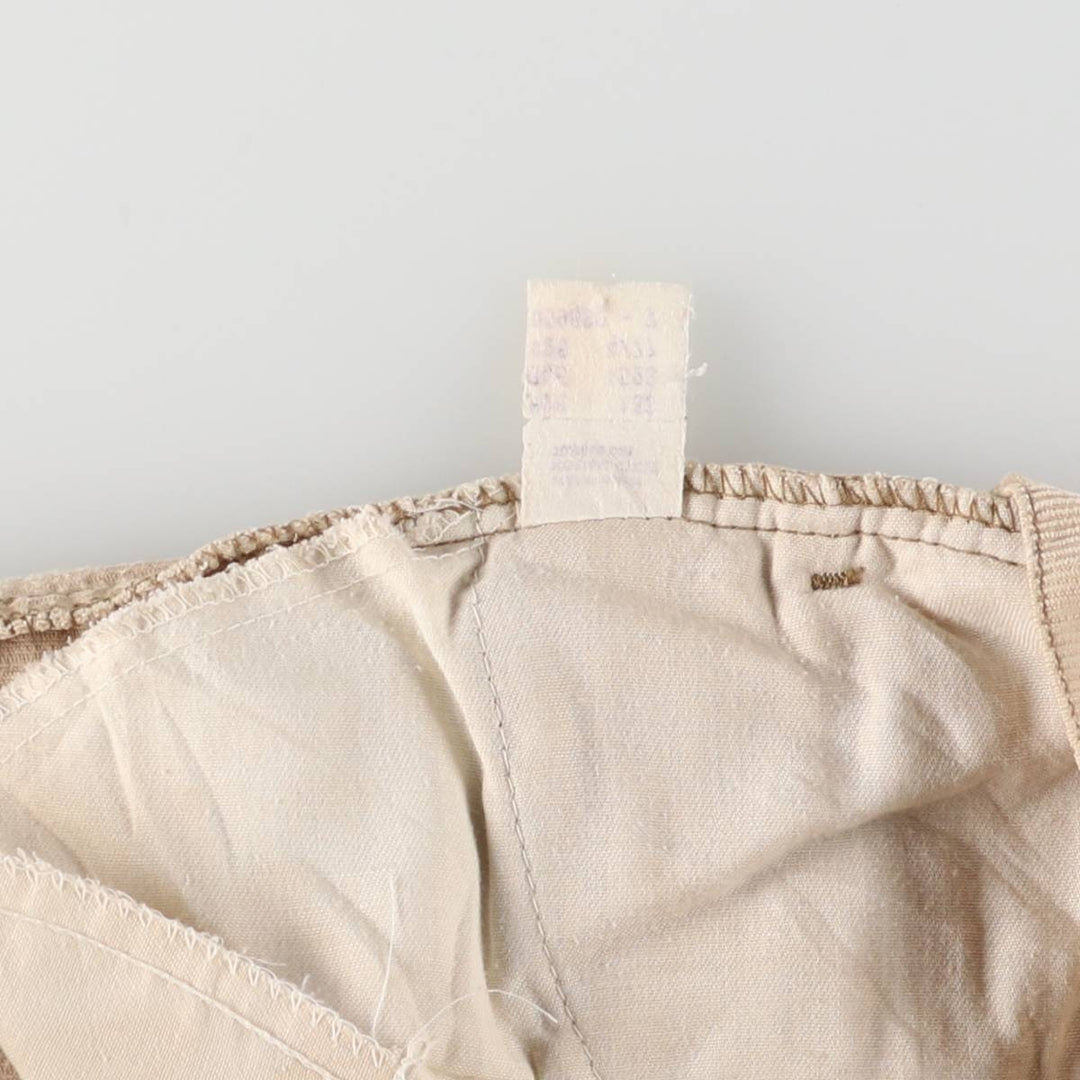Vintage 1970'S Levi's 746-1523 Flare-Cut Corduroy Pants, Women's Size L (W27) unclear Beige type Vintage Second Hand