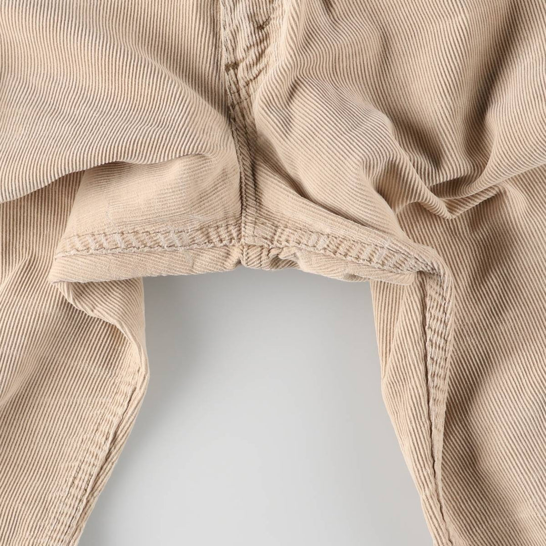 Vintage 1970'S Levi's 746-1523 Flare-Cut Corduroy Pants, Women's Size L (W27) unclear Beige type Vintage Second Hand