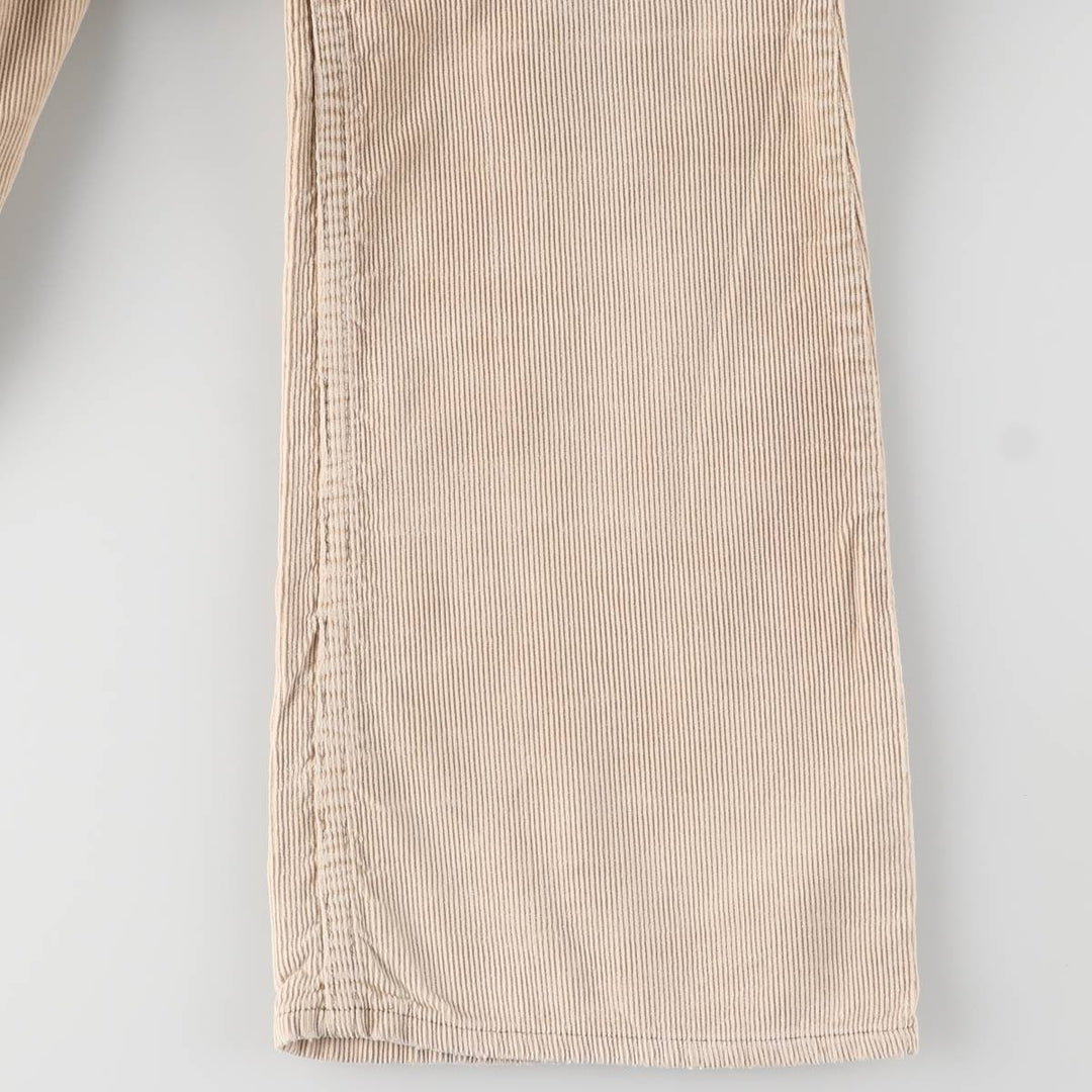 Vintage 1970'S Levi's 746-1523 Flare-Cut Corduroy Pants, Women's Size L (W27) unclear Beige type Vintage Second Hand