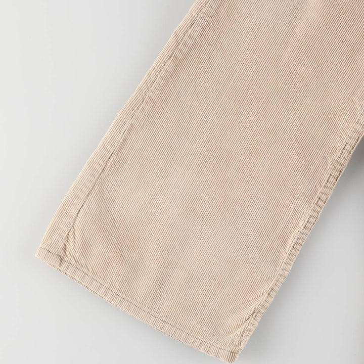 Vintage 1970'S Levi's 746-1523 Flare-Cut Corduroy Pants, Women's Size L (W27) unclear Beige type Vintage Second Hand