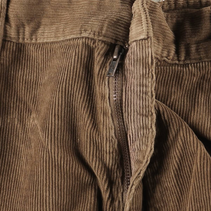 St. John's Bay Men's Corduroy Pants, Size 34 cotton brown type Vintage Second Hand