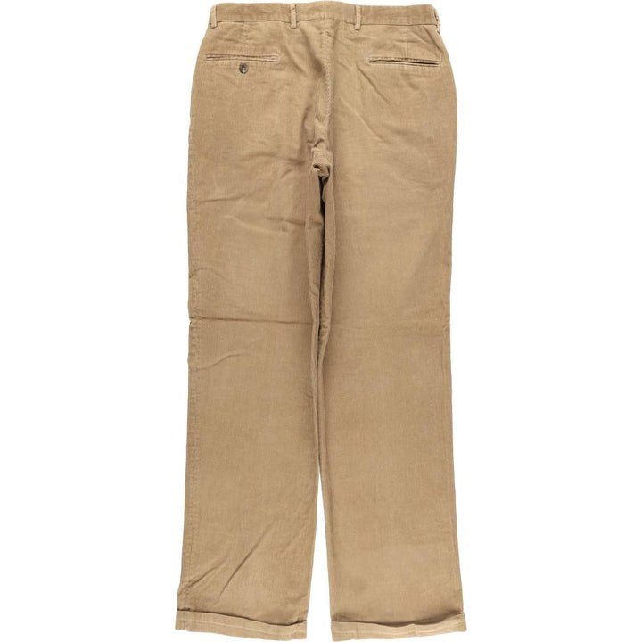 JOS.A.BANK Two-pleat Corduroy Pants, Men's, Size W32 unclear beige type brown Vintage Second Hand