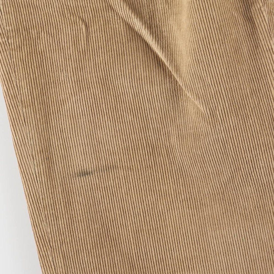 JOS.A.BANK Two-pleat Corduroy Pants, Men's, Size W32 unclear beige type brown Vintage Second Hand