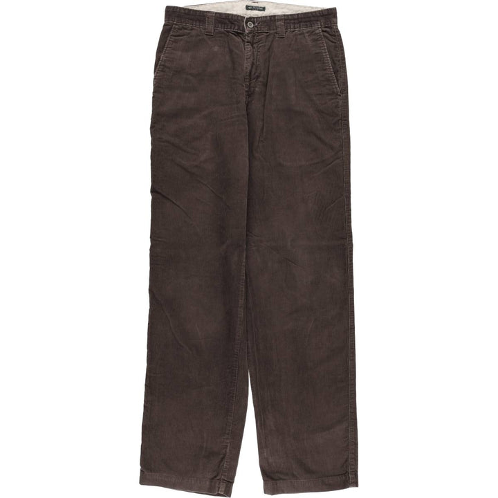 Dockers Khakis Corduroy Pants, Men's, Size W32 cotton brown type Vintage Second Hand