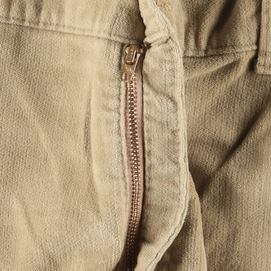 Vintage Levi's 575 Flare-Cut Corduroy Pants from the 1970'S and 1980s, Men's Size W35 unclear Beige type Vintage Second Hand