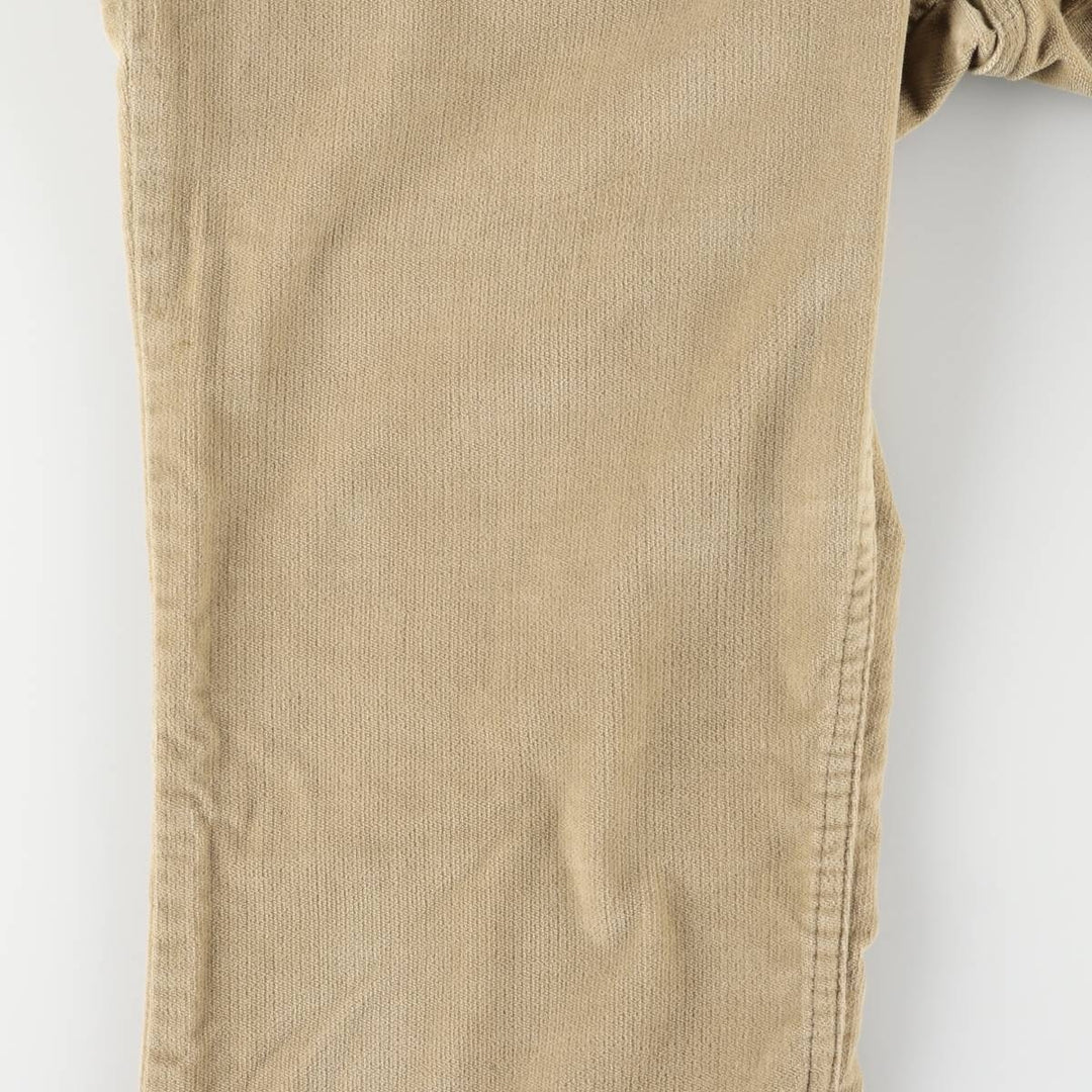Vintage Levi's 575 Flare-Cut Corduroy Pants from the 1970'S and 1980s, Men's Size W35 unclear Beige type Vintage Second Hand