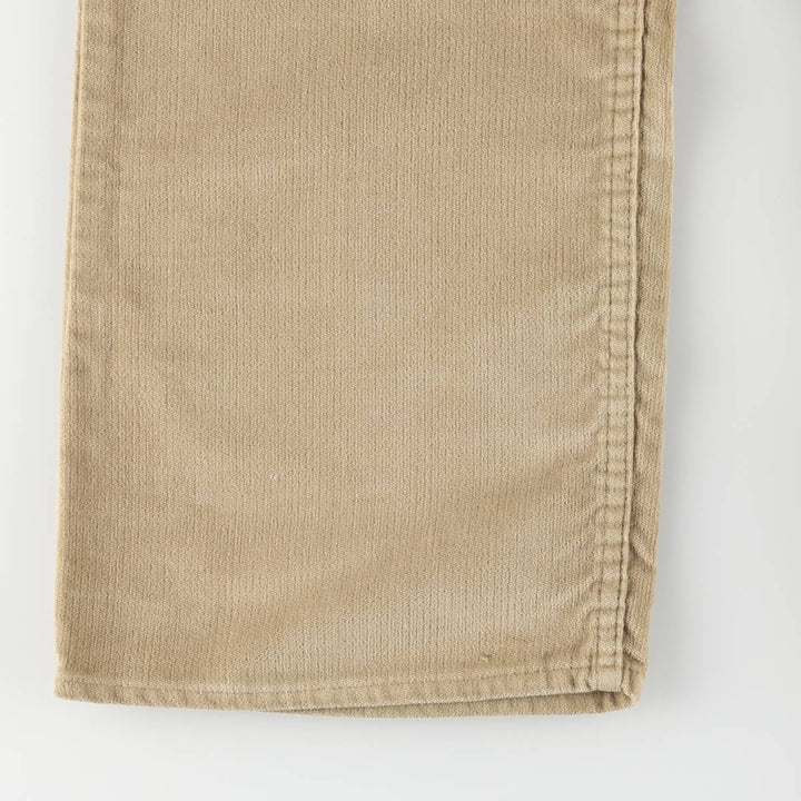 Vintage Levi's 575 Flare-Cut Corduroy Pants from the 1970'S and 1980s, Men's Size W35 unclear Beige type Vintage Second Hand
