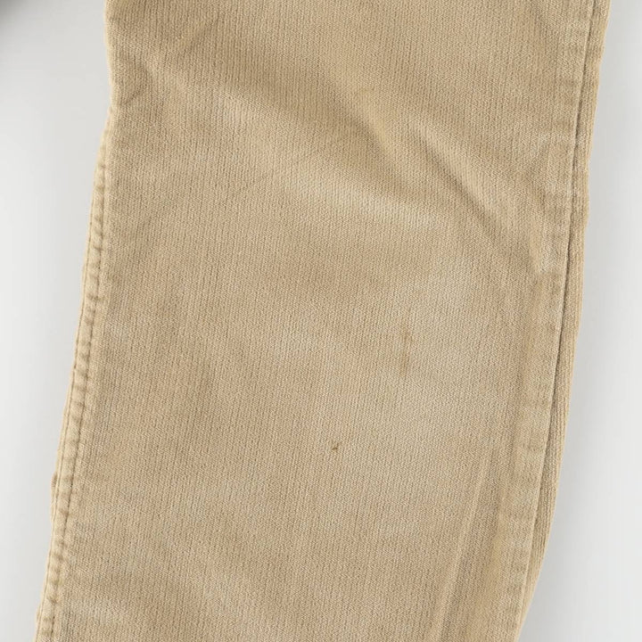 Vintage Levi's 575 Flare-Cut Corduroy Pants from the 1970'S and 1980s, Men's Size W35 unclear Beige type Vintage Second Hand