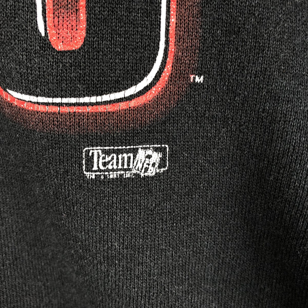 Vintage 90'S SALEM SPORTWEAR NFL Las Vegas Raiders Print Sweatshirt, Men's Size L cotton black type Vintage Second Hand