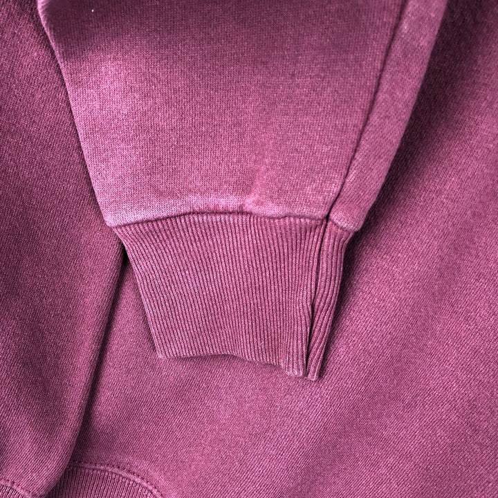 90'S Lee SPORT University of Minnesota Triple Print College Character Sweatshirt, Made in USA, Men's XL cotton burgundy type Vintage Second Hand