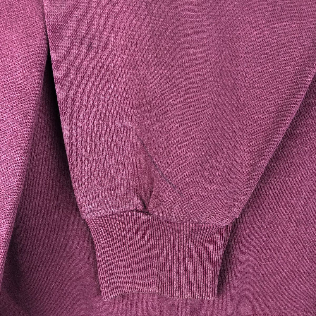 90'S Lee SPORT University of Minnesota Triple Print College Character Sweatshirt, Made in USA, Men's XL cotton burgundy type Vintage Second Hand