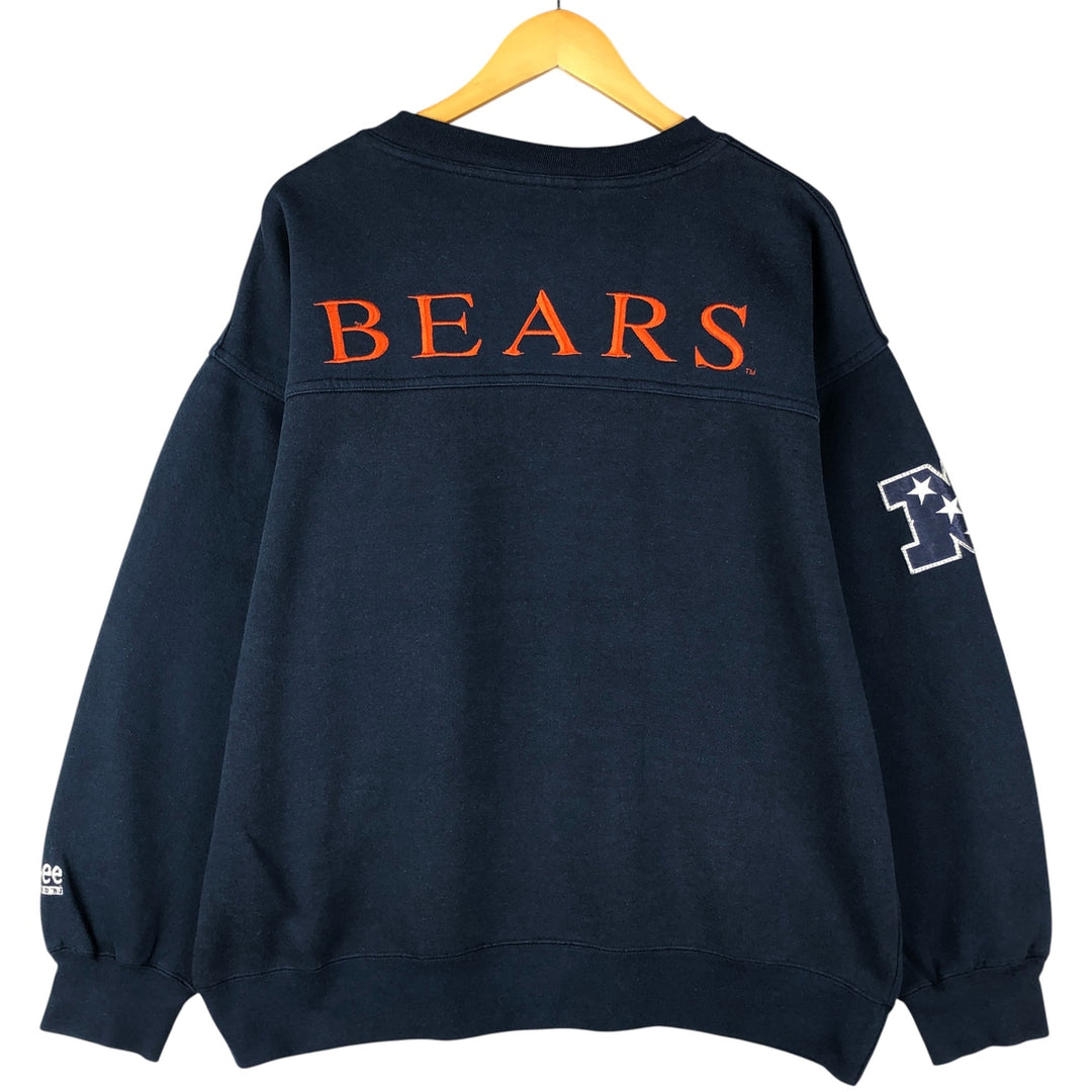 Lee NFL Chicago Bears Sweatshirt, Men's Size L unclear navy blue type Vintage Second Hand