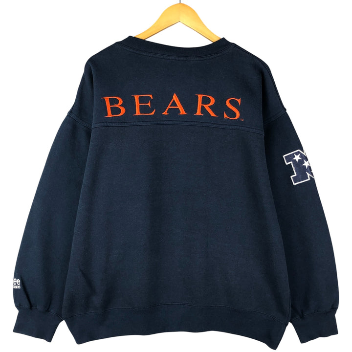 Lee NFL Chicago Bears Sweatshirt, Men's Size L unclear navy blue type Vintage Second Hand