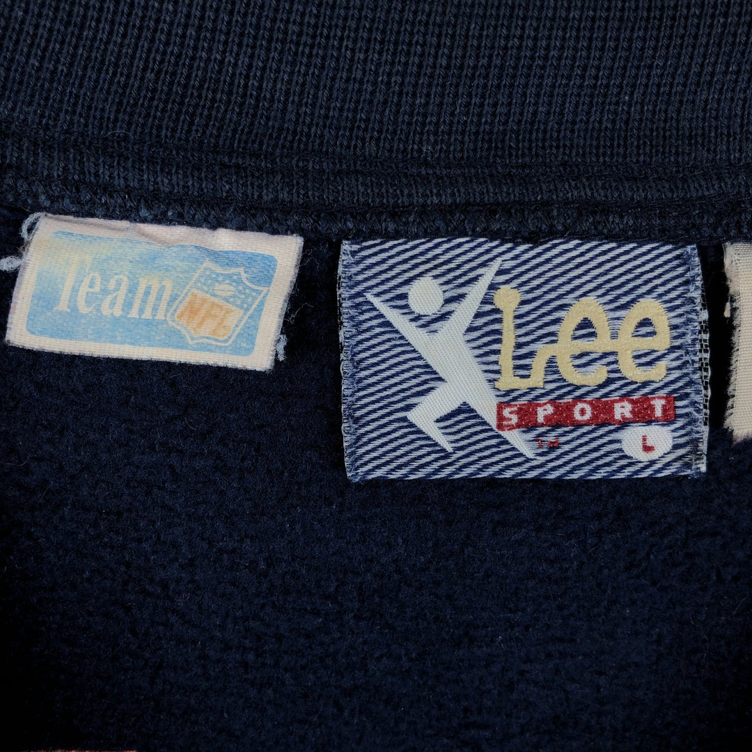 Lee NFL Chicago Bears Sweatshirt, Men's Size L unclear navy blue type Vintage Second Hand