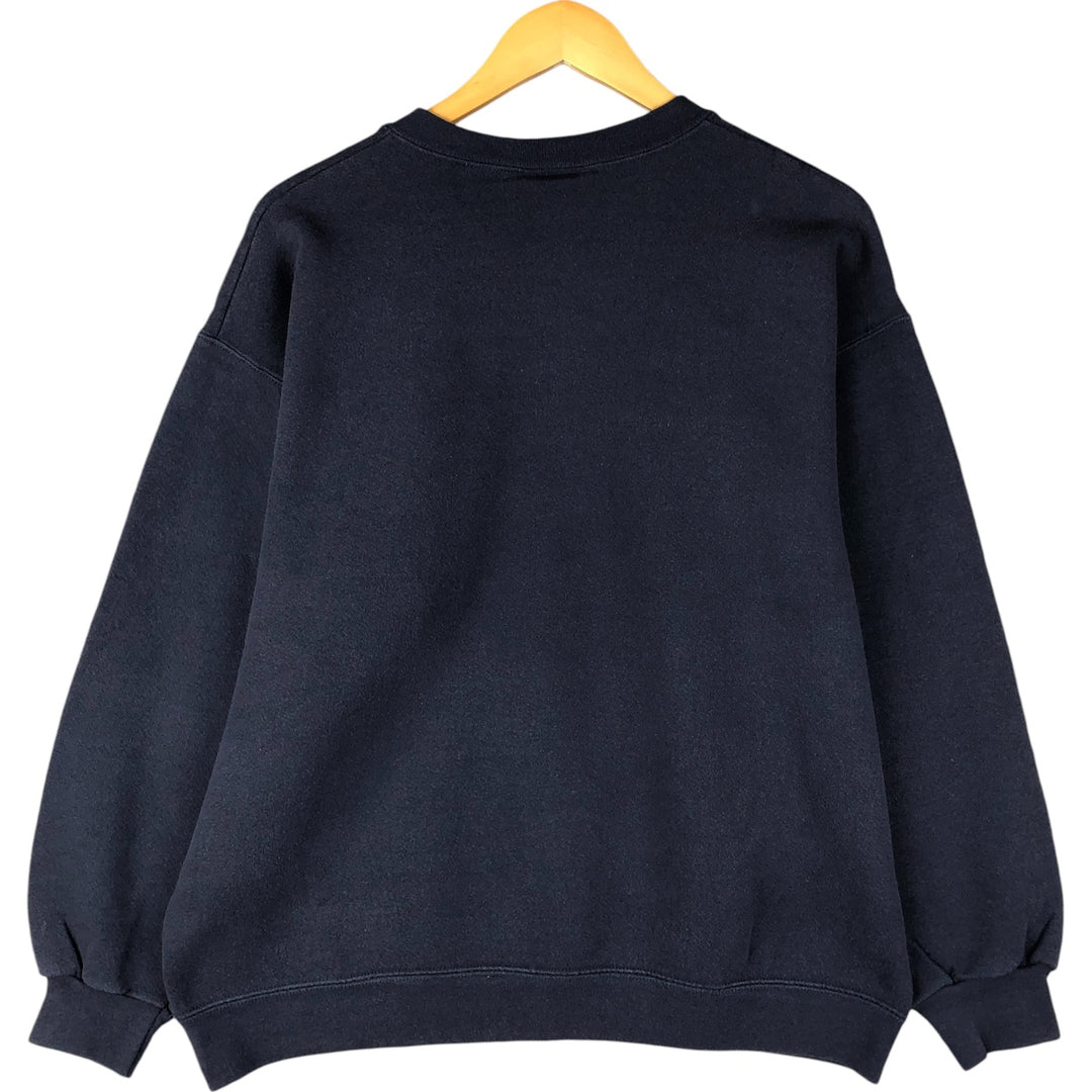 Lee MLB New York Yankees Print Sweatshirt, Men's, Size L, Vintage cotton navy blue type Vintage Second Hand