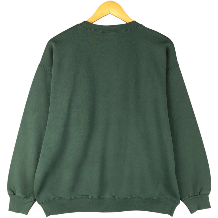 PUMA NFL GREEN BAY PACKERS Print Sweatshirt, Men's Size L cotton green type Vintage Second Hand