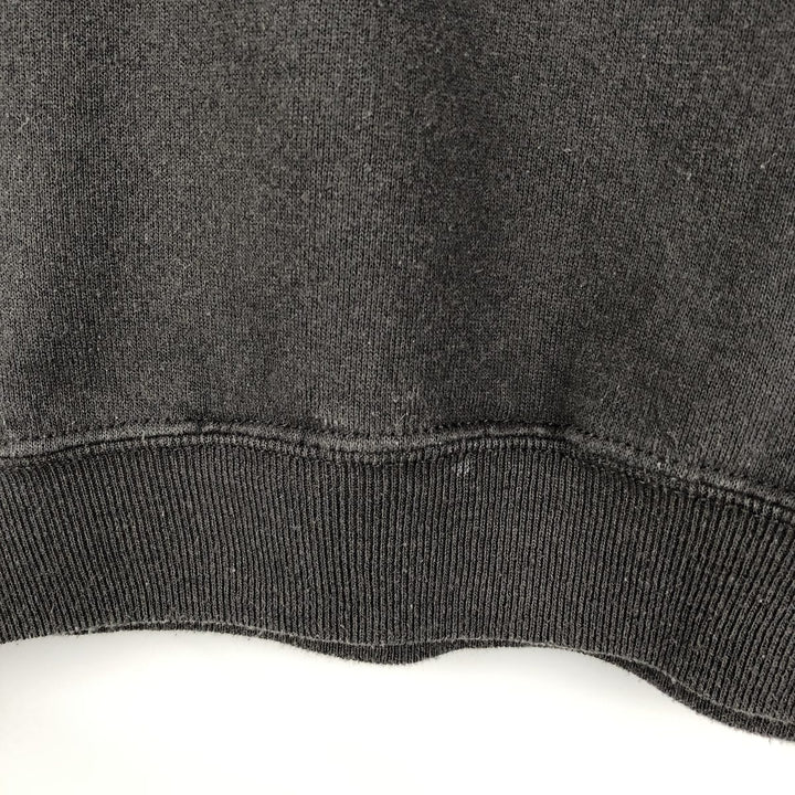 Vintage 90'S Lee printed sweatshirt, made in the USA, men's size XL cotton black type Vintage Second Hand